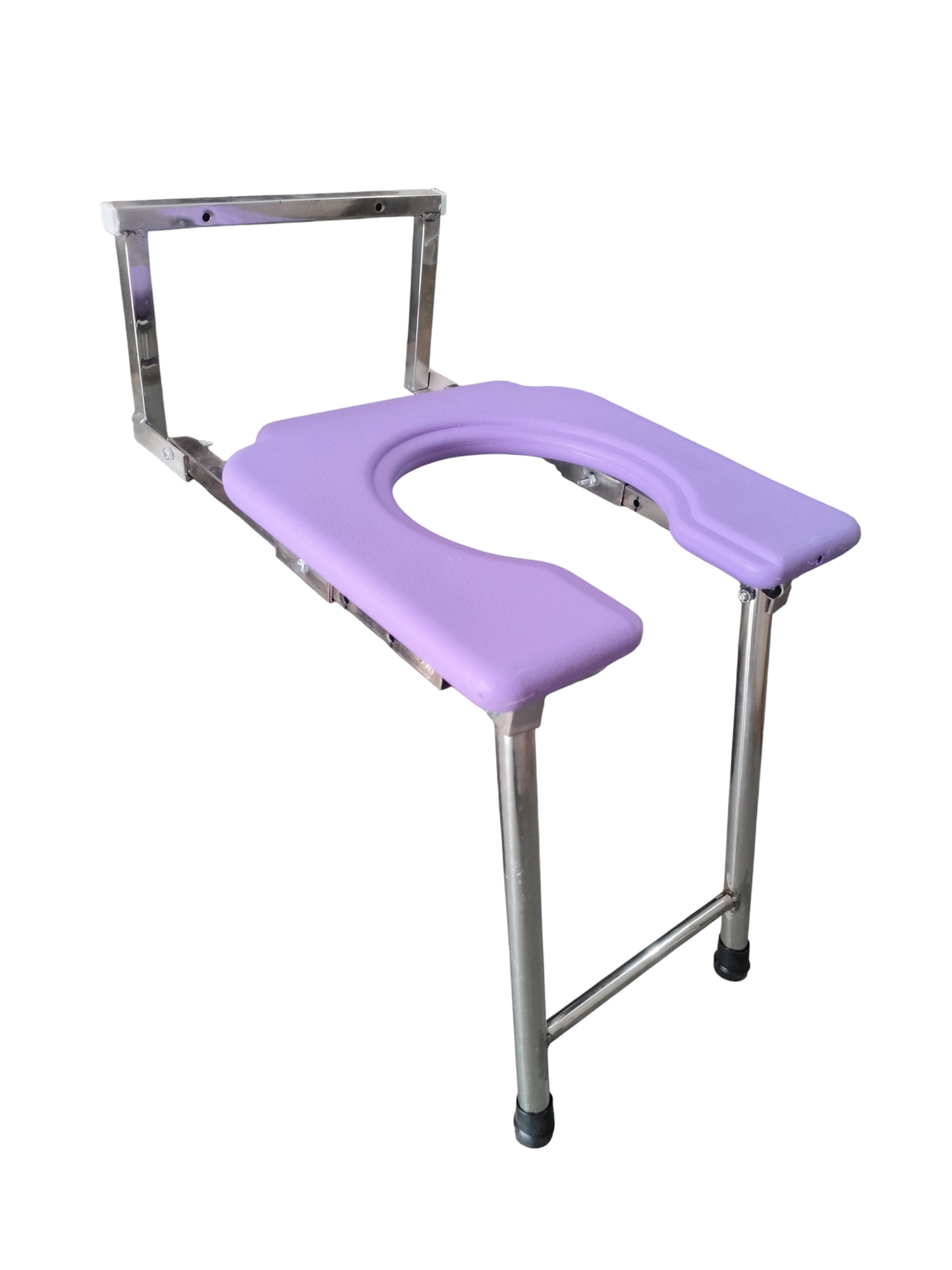 SS Wall Mounted Commode Stool