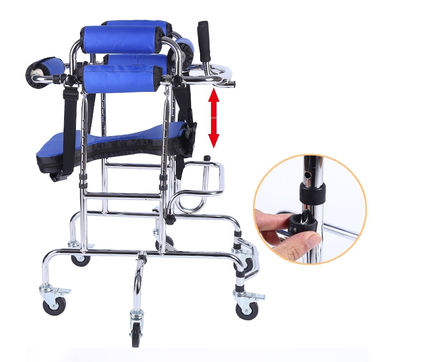 Standing Rollator Walker for CP Child with Seat Support